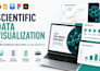 design scientific data visualization, biotech research presentation